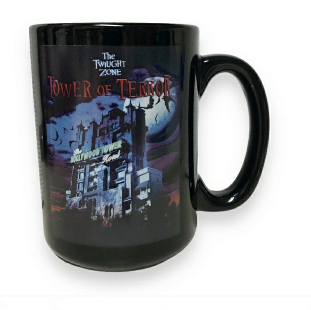 DISNEY Tower of Terror MGM Studio Mug VINTAGE“I SURVIVED”